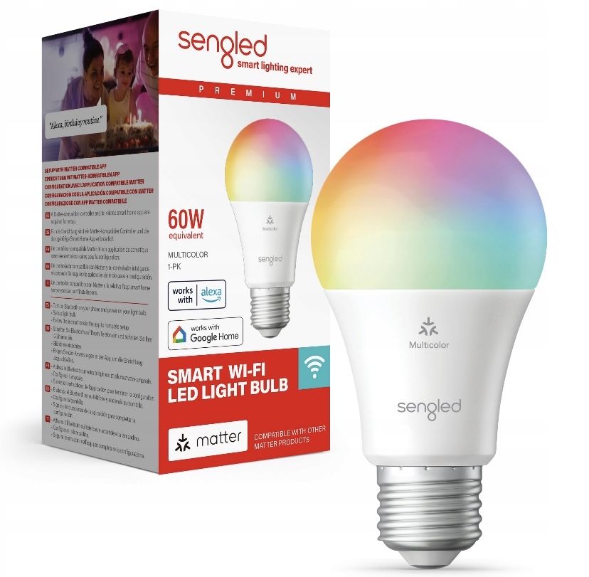 Żarówka LED Sengled Smart WiFi E27 9 W