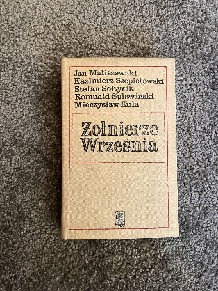 Żołnierze Września książka