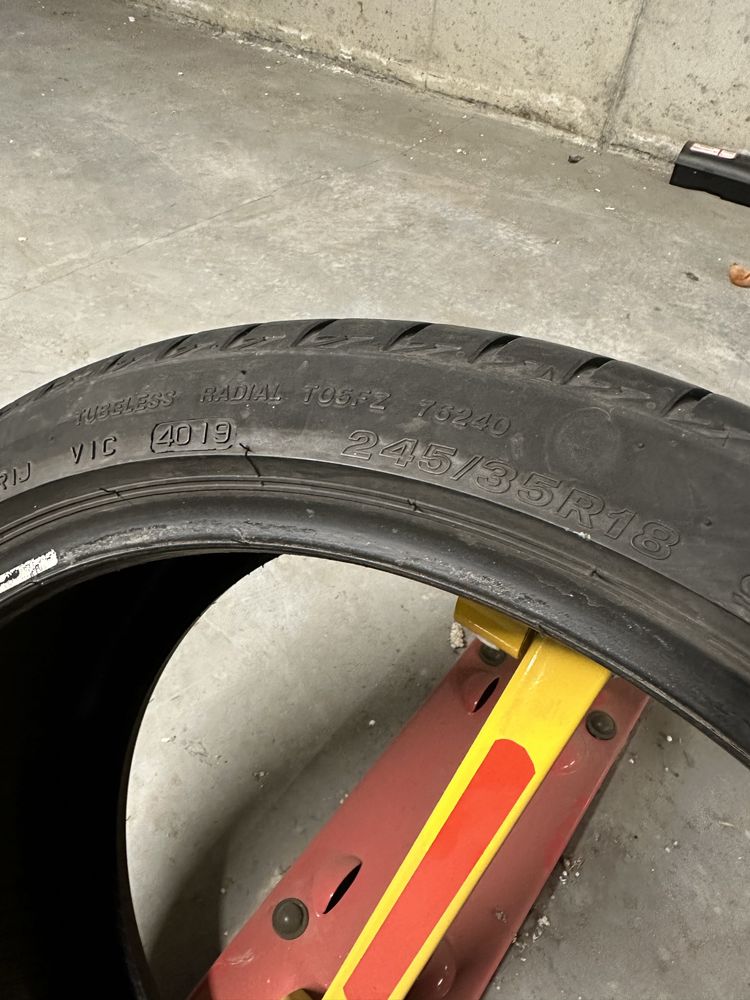 2x Bridgestone Turanza T005 245/35/18 dot 2019