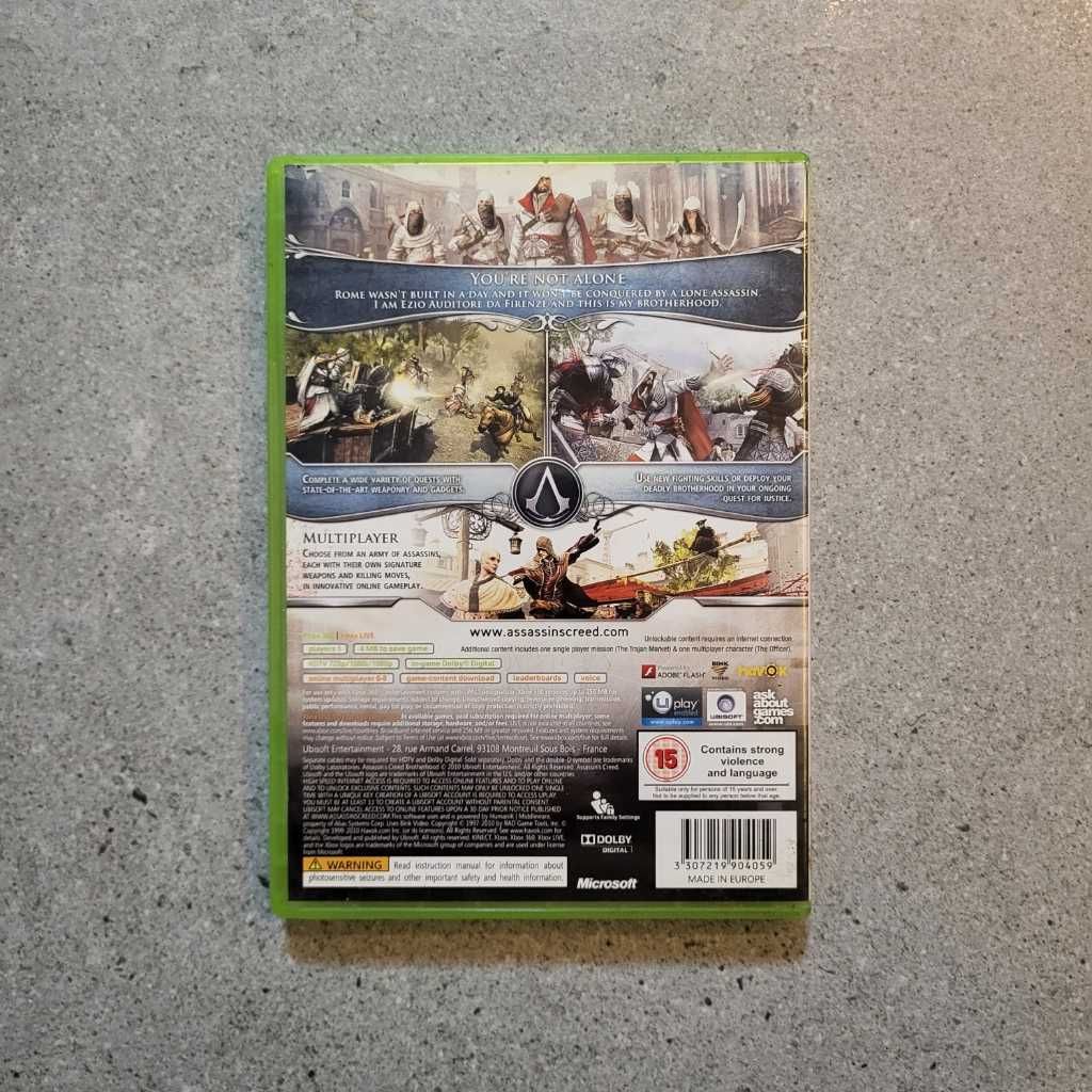 Assassin's Creed Brotherhood Xbox 360