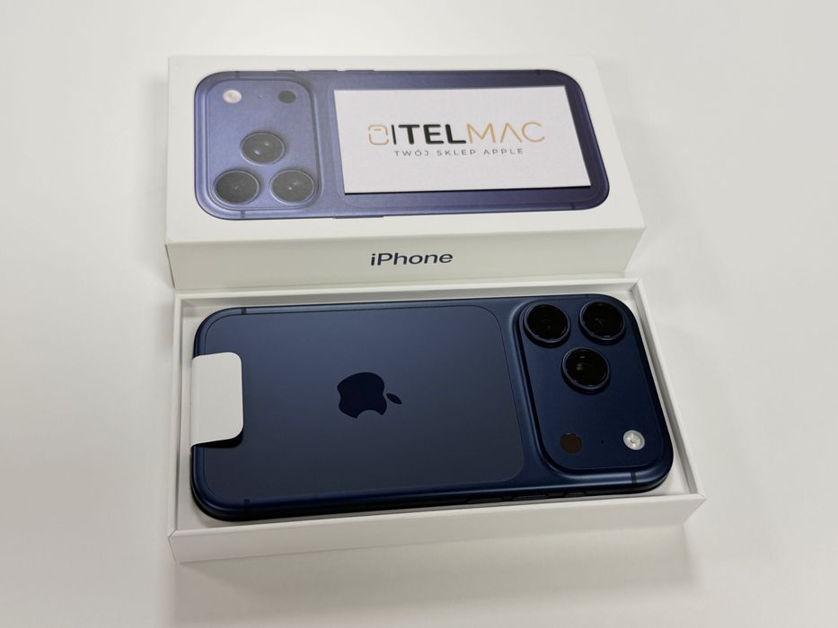 Apple iPhone 17 Pro Max 256 GB 5G • Deep Blue • Gwarancja