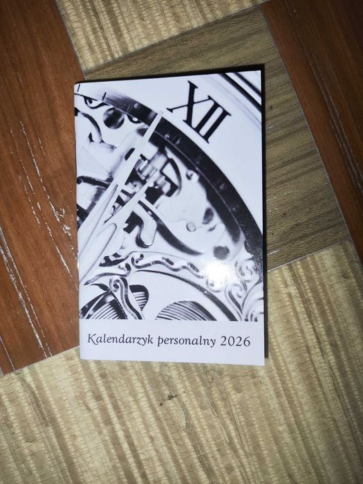 Kalendarz personalny notesowy 2026
