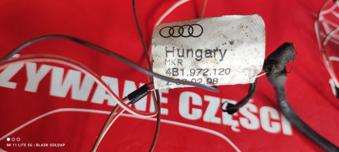 Servotronic Wiązka Elektryczna z Przekaźnikiem 392 Audi A6 S6 4.2 Q 99