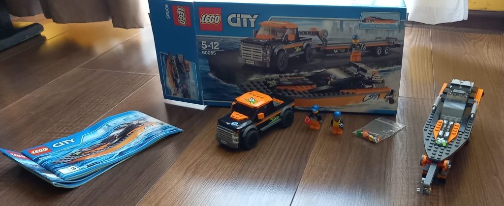 klocki Lego City 60085 Terenówka z motorówką