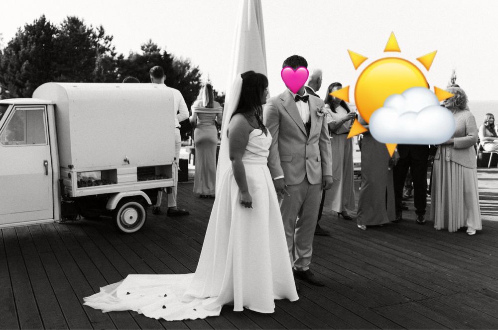 Suknia ślubna gorsetowa