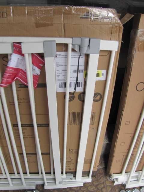 Bramka zabezpieczająca ochronna dla dzieci HAUCK 96-101 cm biała