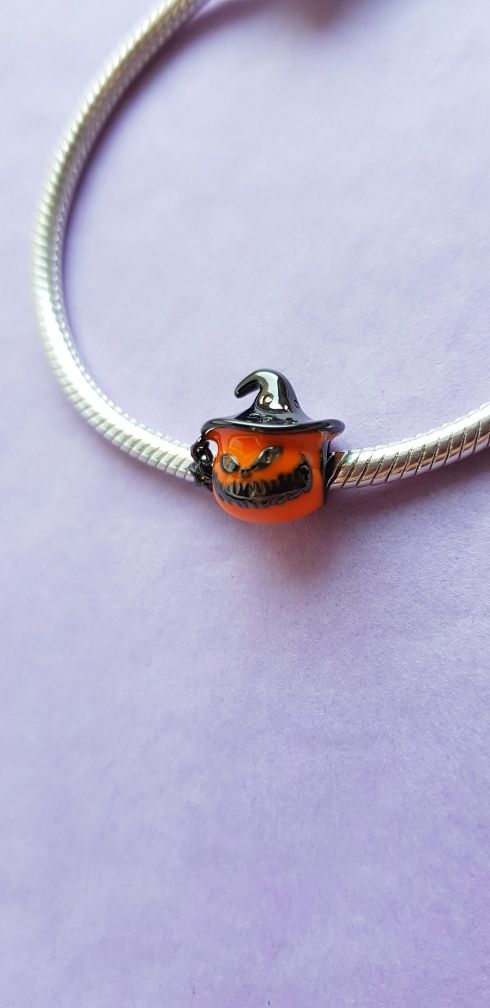 Charms zawieszka halloween srebro 925