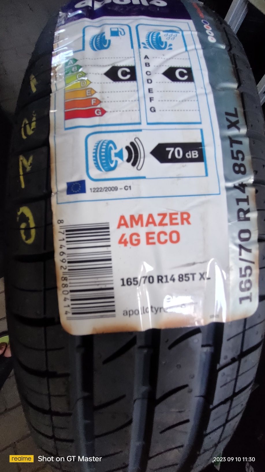 1x Apollo Amazer 4G Eco 165/70R14 85T XL 1 sztuka letnia