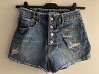 Spodenki pull and bear jeansowe xs MOM