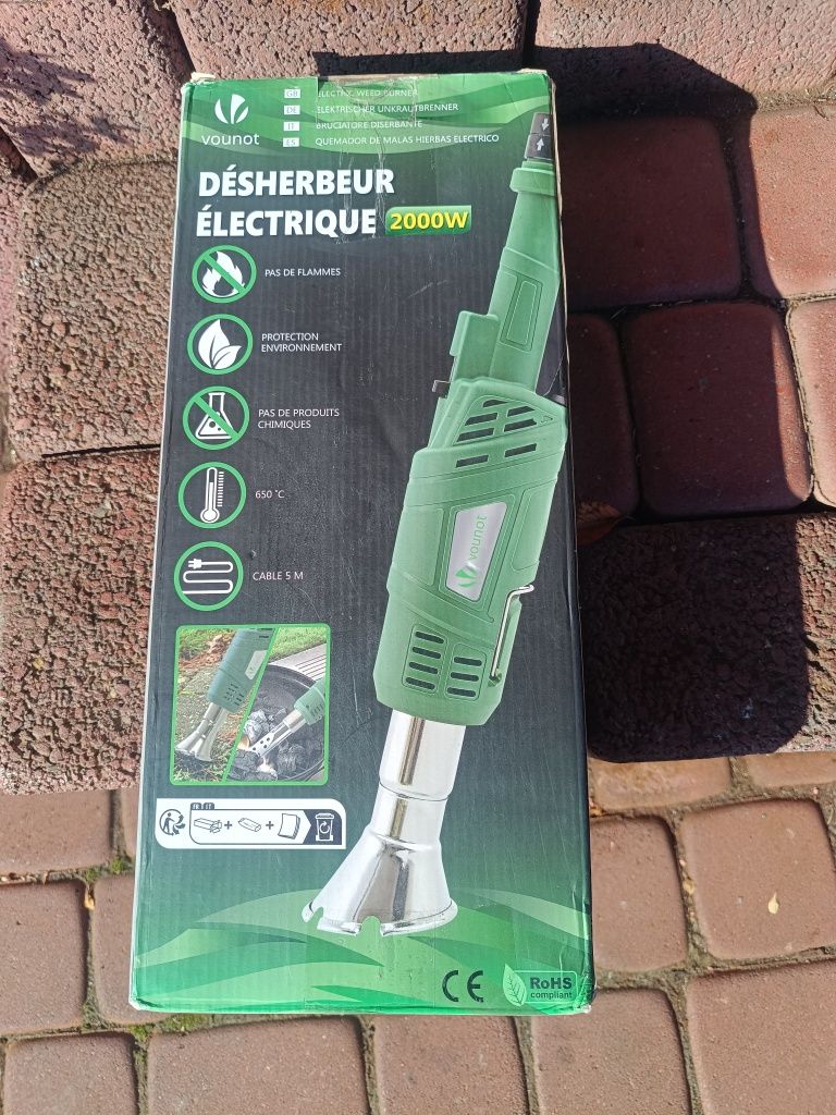 Vounot 2000 W wypalarka elektryczna do odchwaszczania MJHG017
