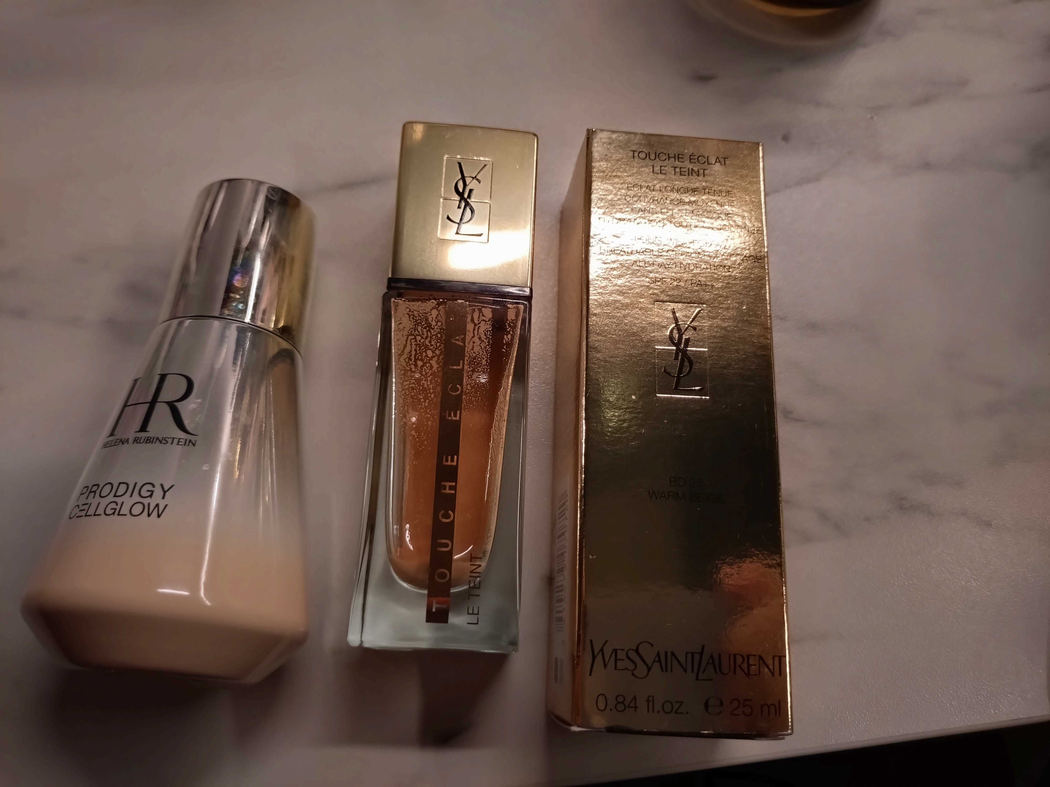YSL i Helena Rubinstein podkłady
