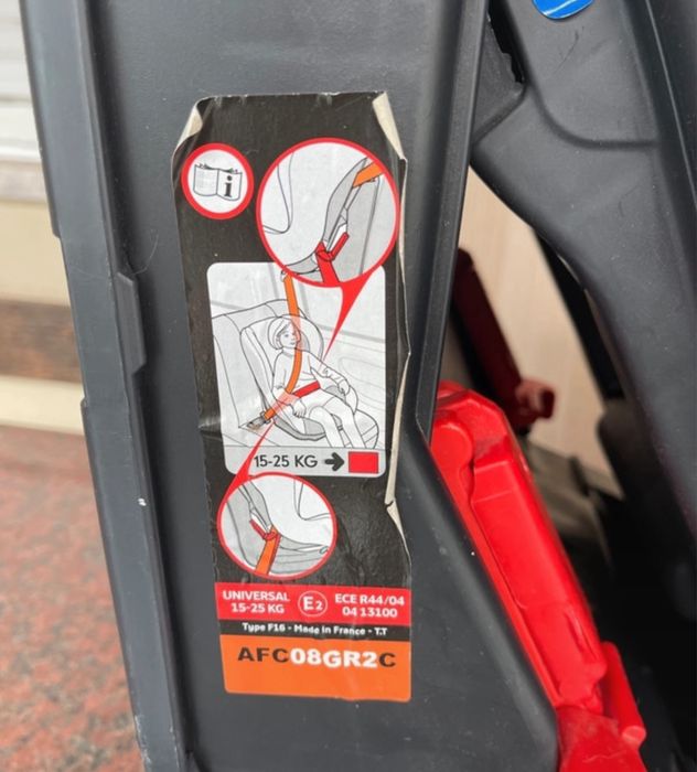 Cadeira auto, 15-25 kg, cizenta, sem isofix, Zy Safe