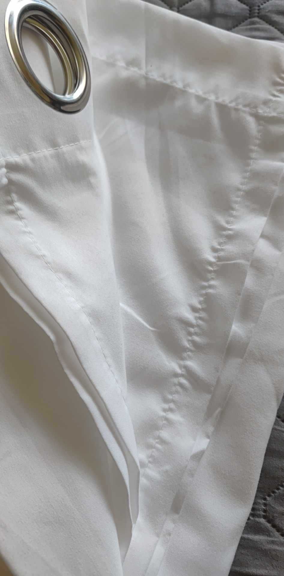 ZASŁONA 290x245cm na przelotkach cienka lekka KOTARA KURTYNA s894