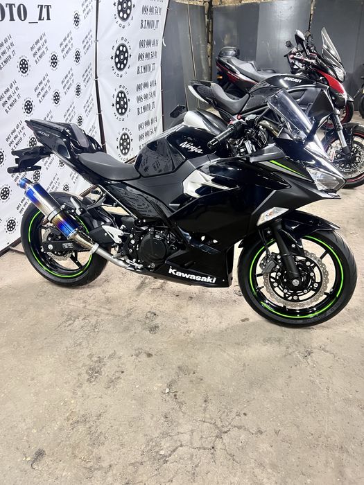 Японський мотоцикл Kawasaki ninja 2018 рік!  9 тис пробіг!!! ABS