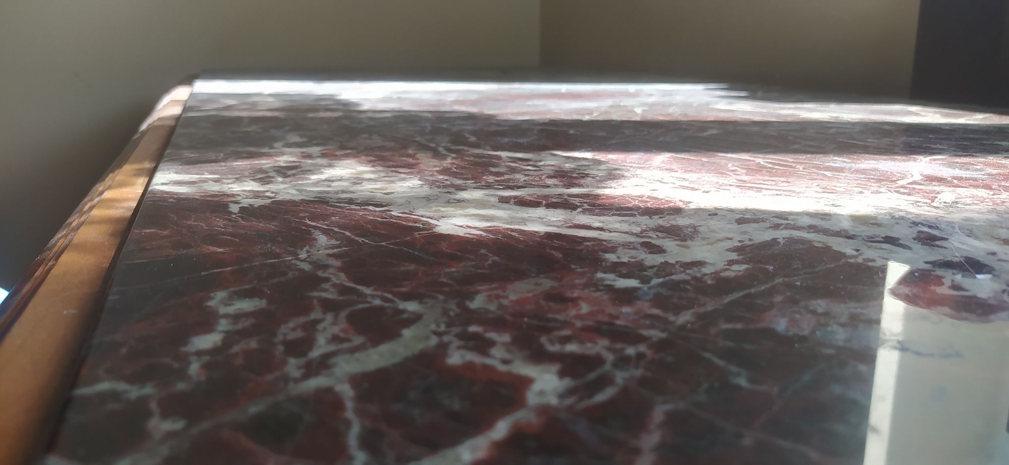 Solidny stół Marmurowy 165x78