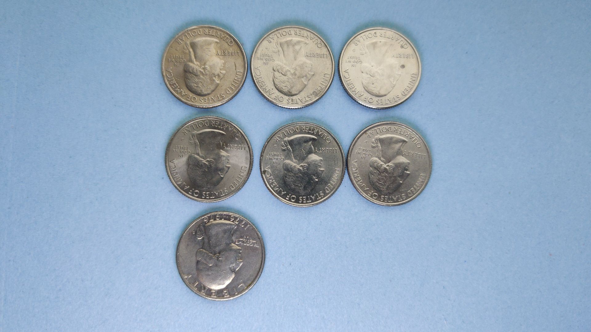 Монети США квотери 25 центів