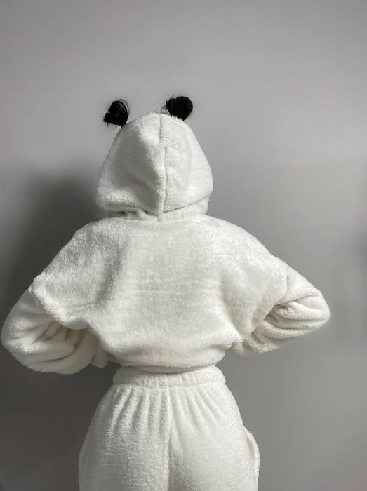 Теплый и мягкий женский костюм для дома и сна, Пижама (42-46) (48-50)