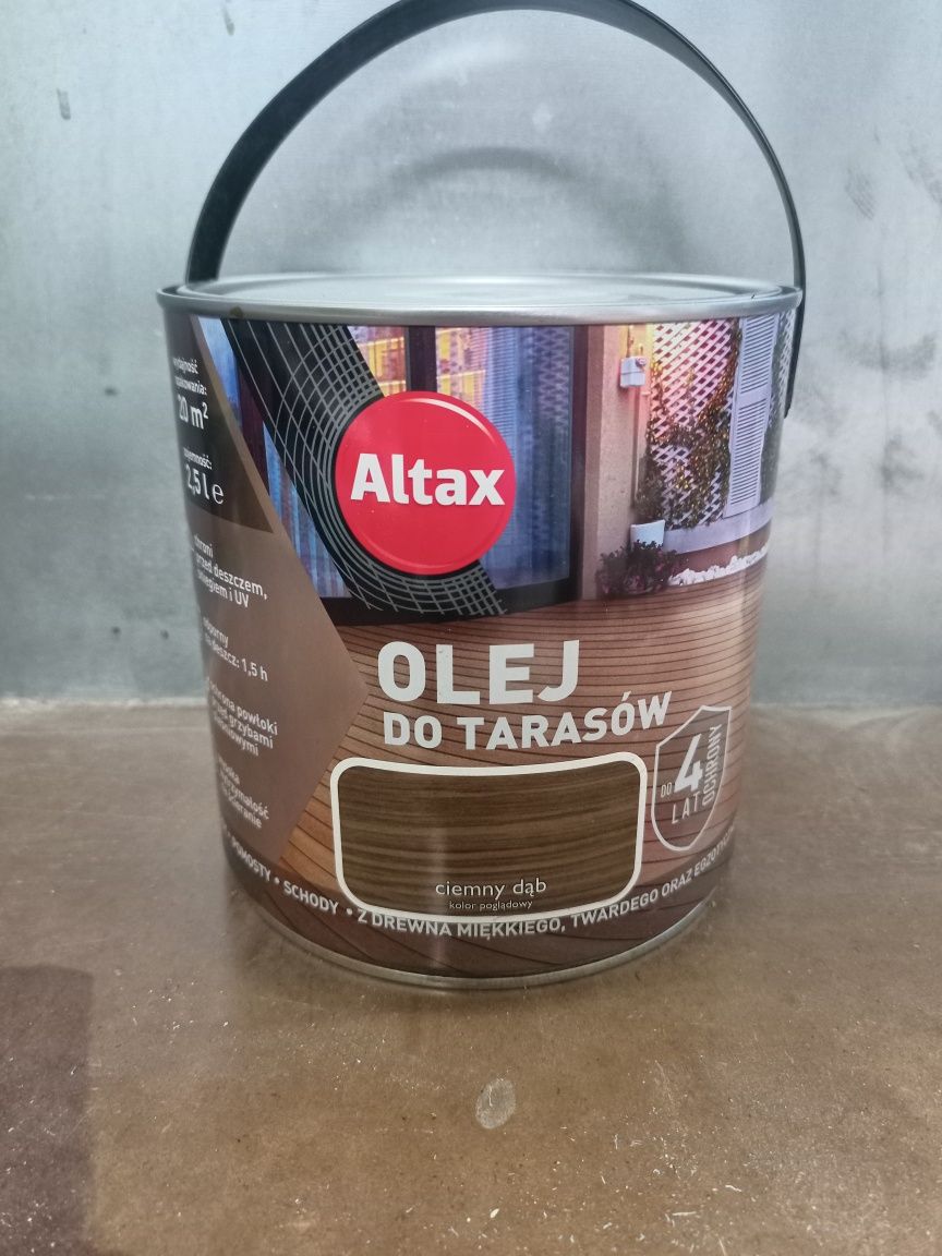 Altax Olej Do Tarasów puszka 2,5 litra WARTO !!