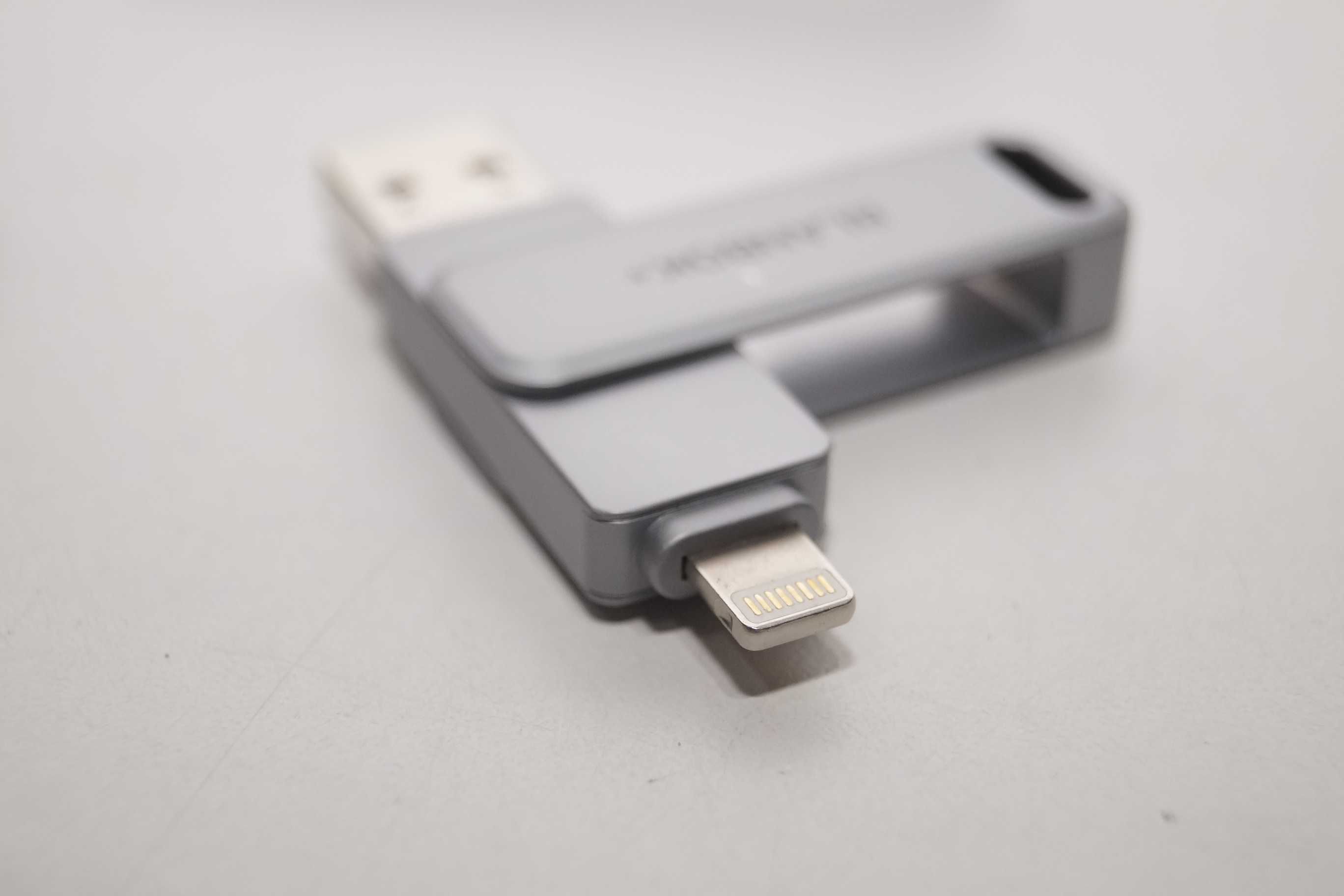 BLANBOK+ Pendrive Pamięć zewnętrzna USB Apple MFI USB-C 128GB iPhone