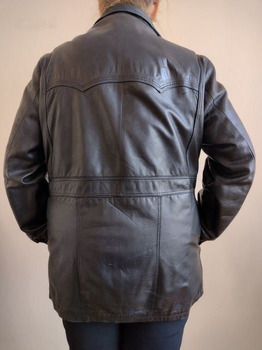 Kurtka skórzana męska L