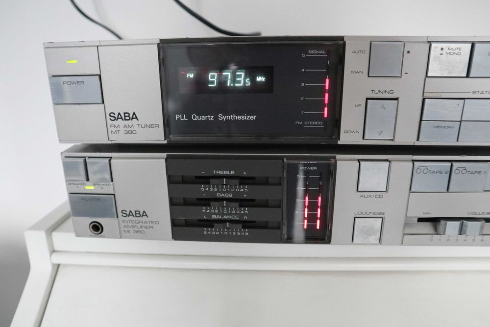 Стойка усилитель + тюнер SABA MI 380 SABA MT 380