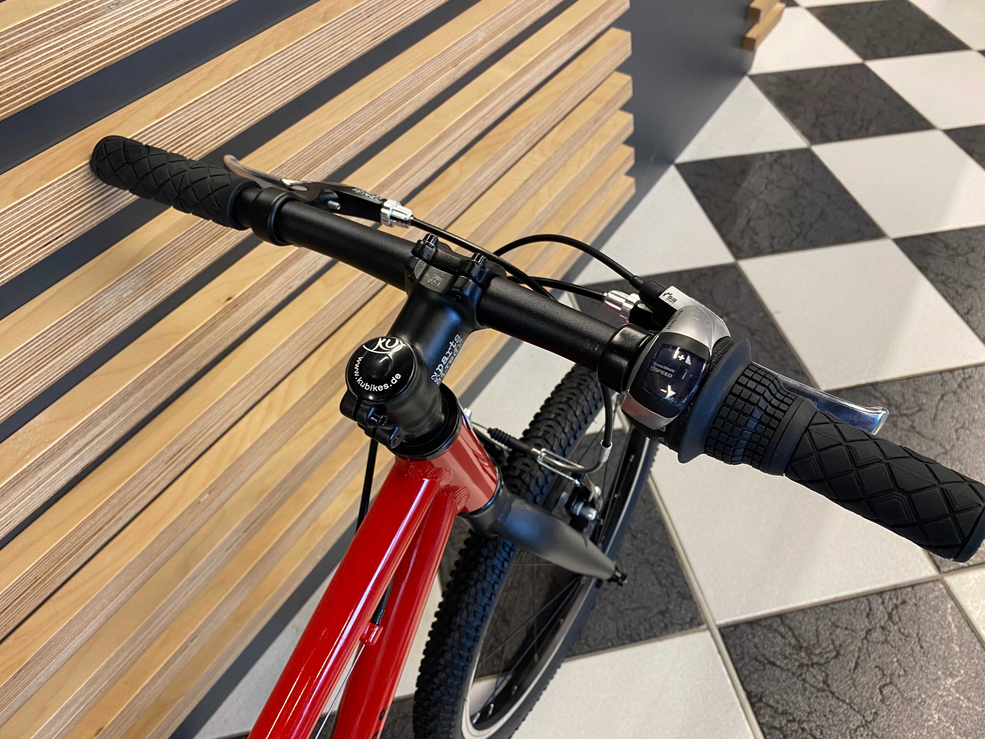 Rower dziecięcy KUBIKES 20S 20L Red czerwony 20 cali KRAKÓW