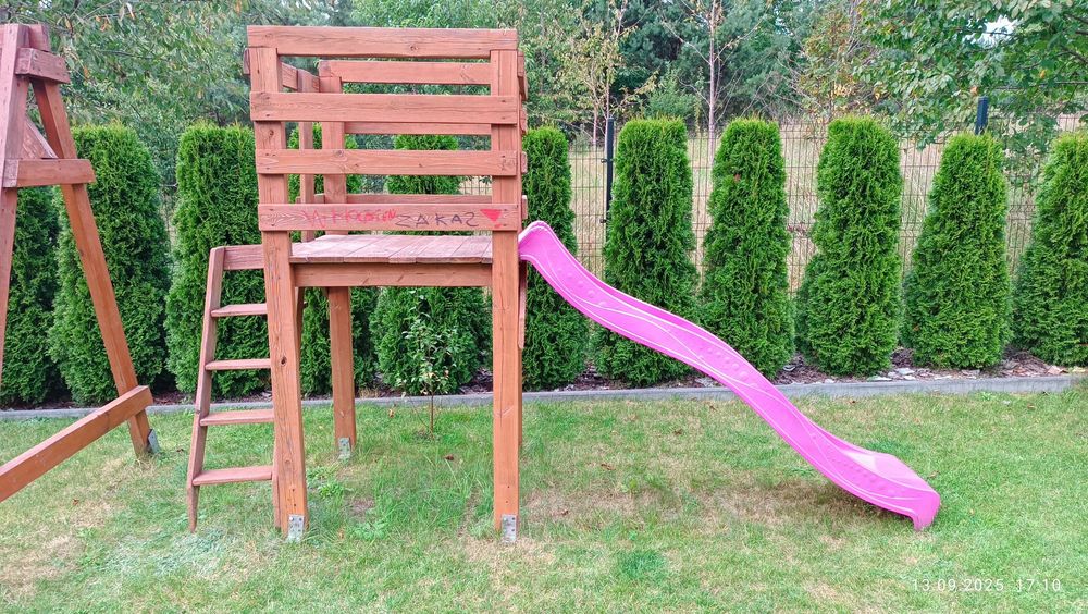 Ślizg wraz z podestem