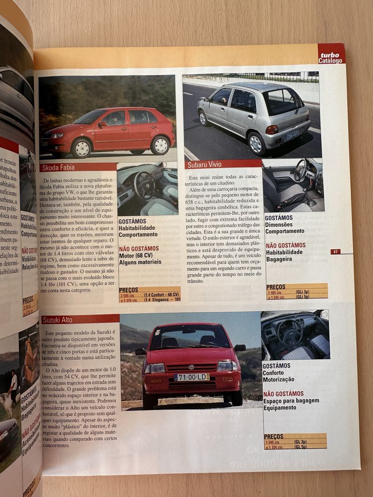 Edição Especial Turbo “Todos os carros 2001”