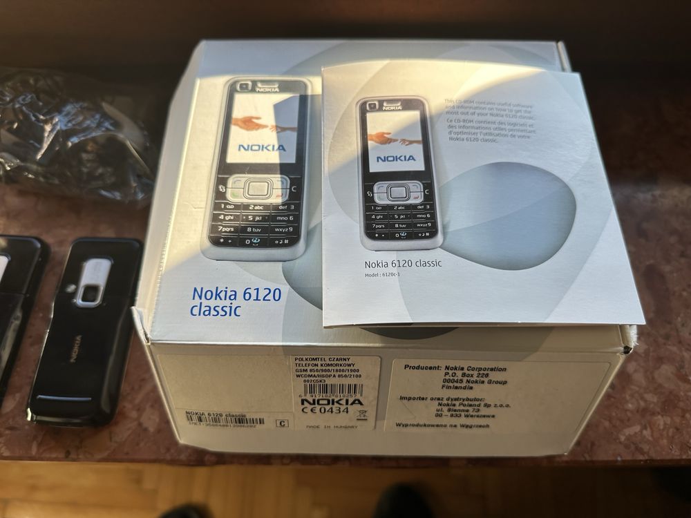 Zestaw Nokia 6120 Classic 2x oraz Nokia 7100s