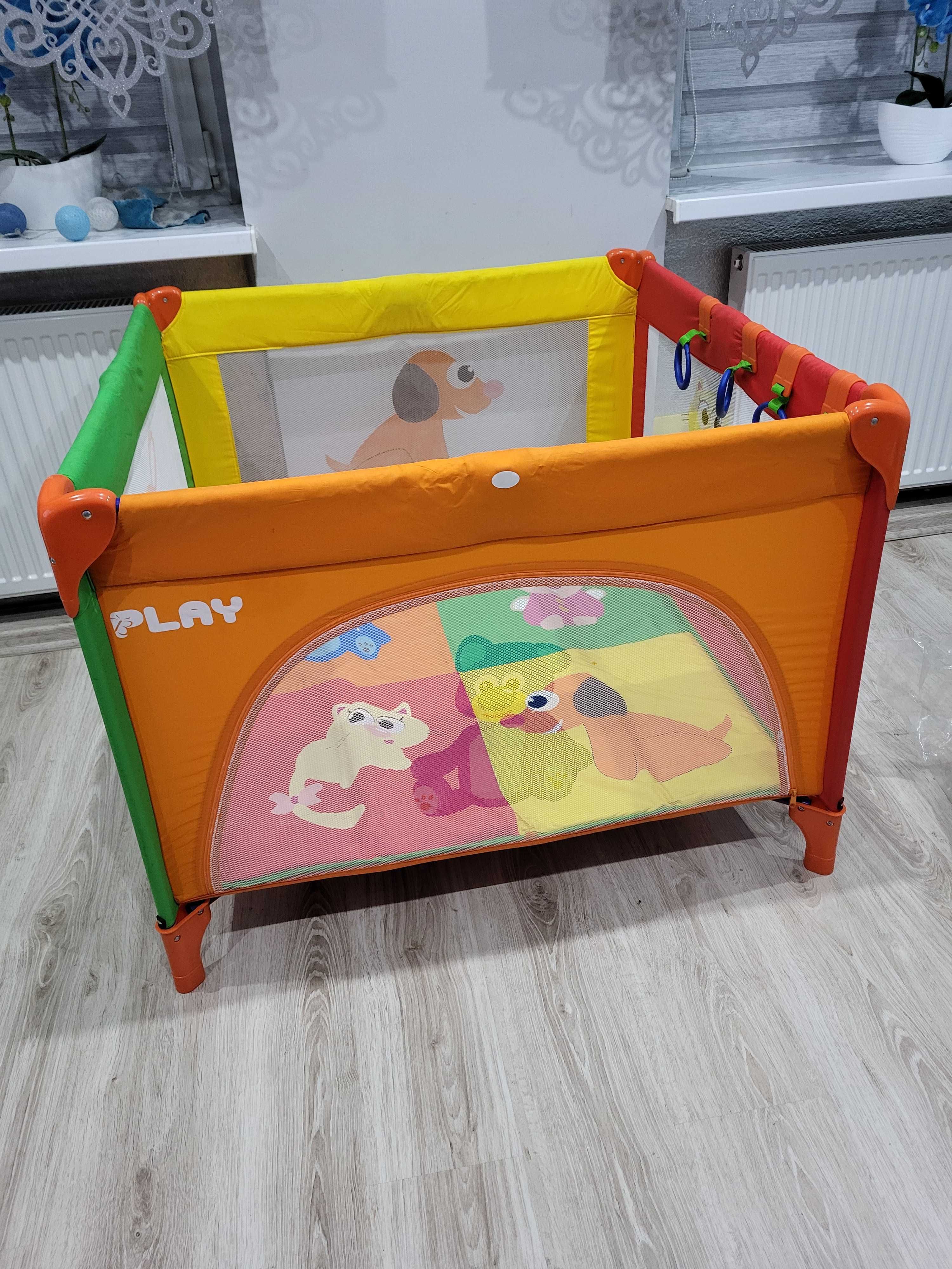 Kojec Baby Design Play 100 x 100 cm z materacem jak nowy