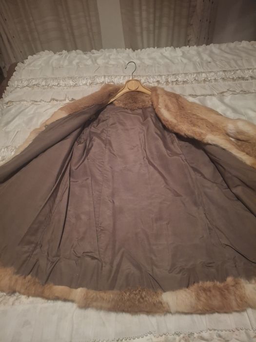 Casaco de pelo verdadeiro