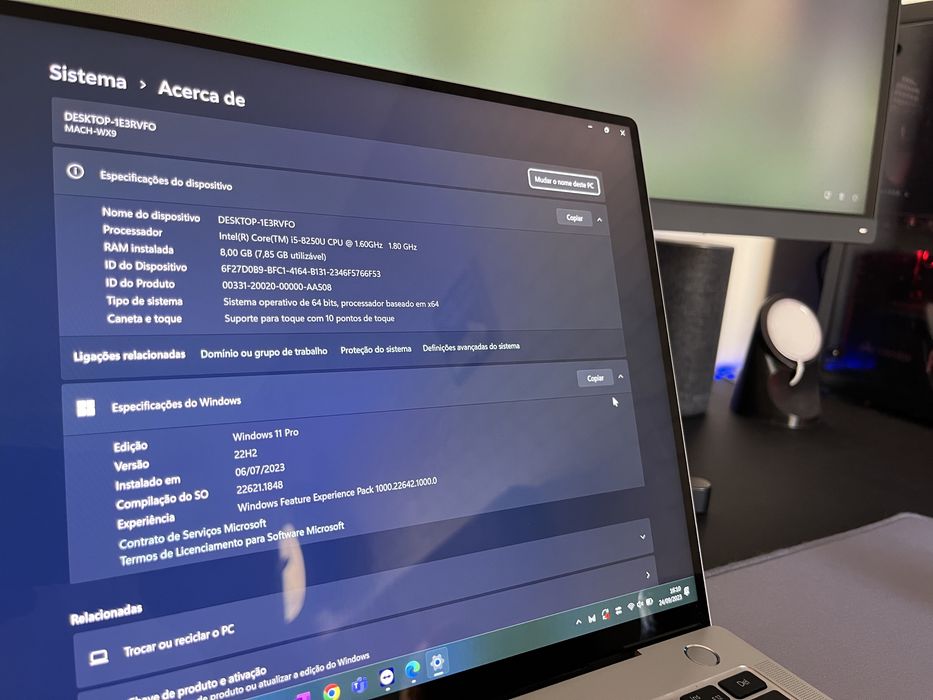 Portátil Huawei MateBook X Pro