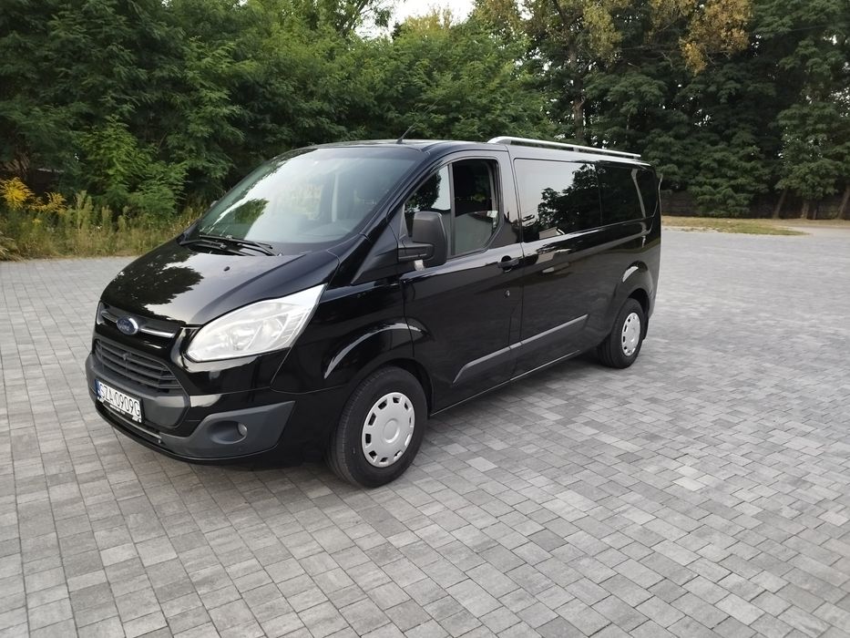 ford transit CUSTOM 9 - osobowy 2,0 diesel czarny