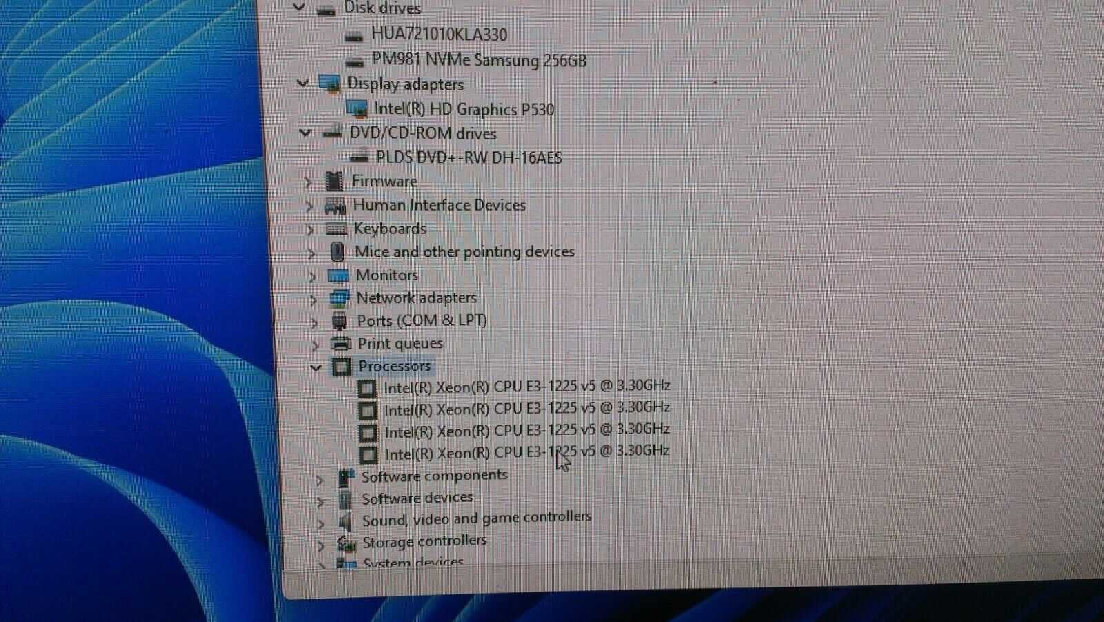 Dell Precision Tower 3620, Xeon E3-1225 v5 3.3Ghz, 16Gb Ram, 1TB HDD