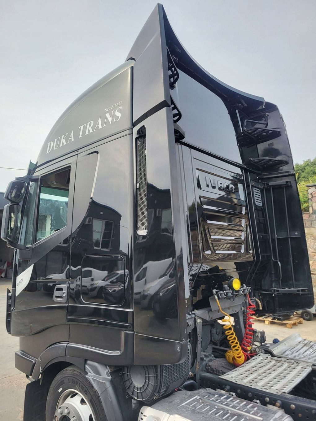 Komplet Spoilerów Spoiler Owiewka Dach Iveco Stralis Hi-Way EEV 2017r.