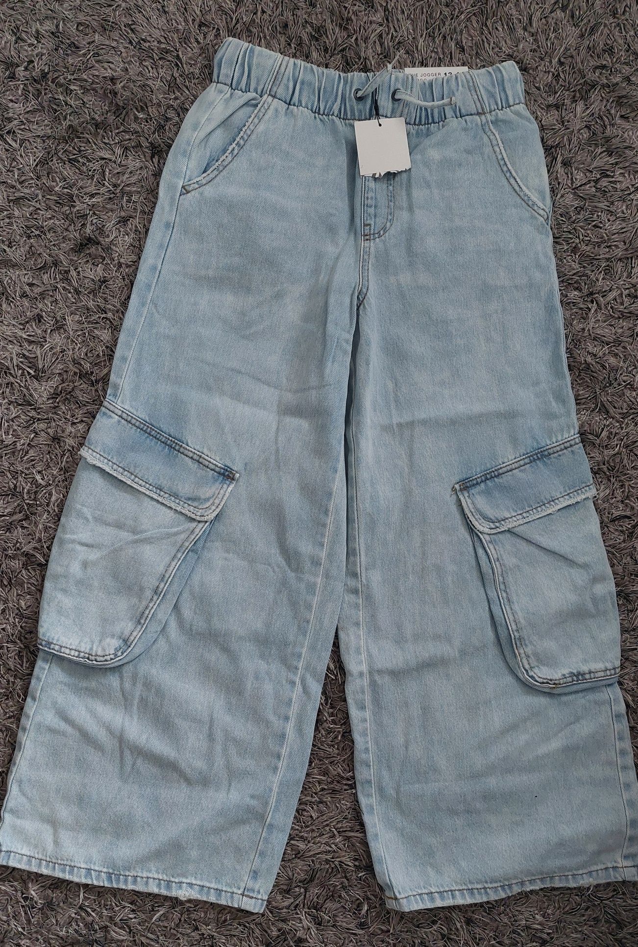 Jeansy Jogger cargo Zara Nowe 13-14 lat