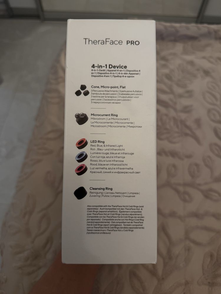 Масажер для обличчя TheraFace PRO, чорний