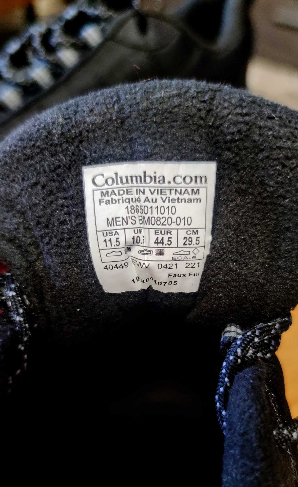 Мужские кроссовки для треккинга Columbia Firecamp III Fleece