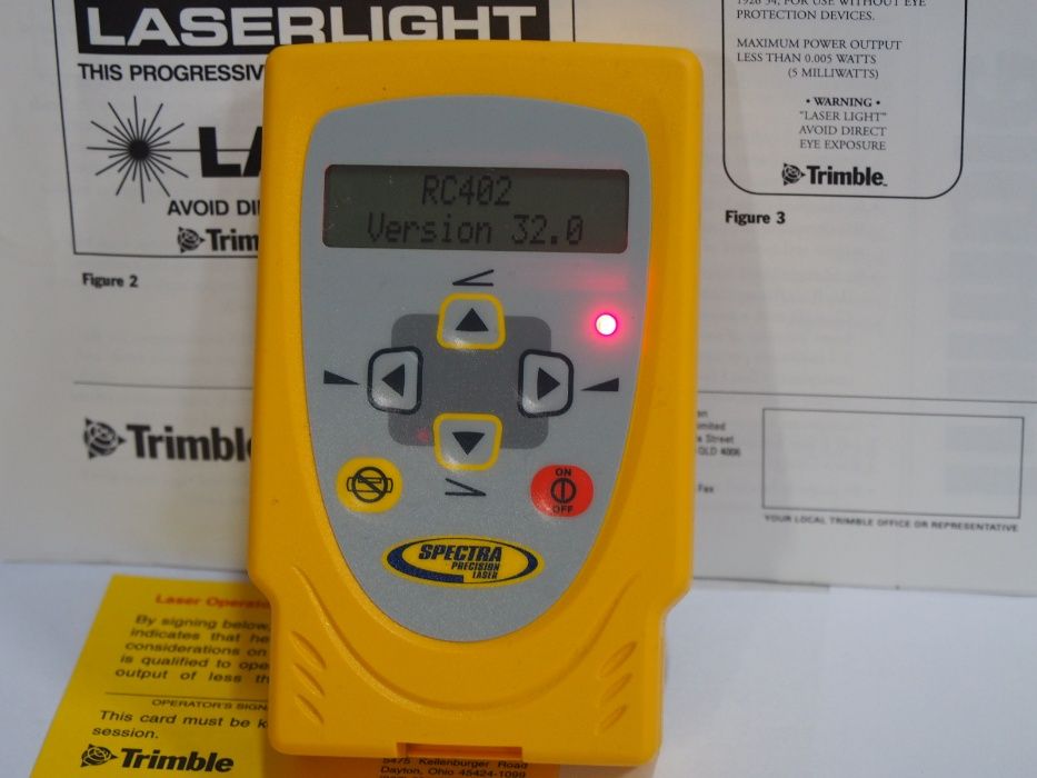 Pilot SPECTRA RC 402 do niwelator obrotowy laser sterowanie wurth