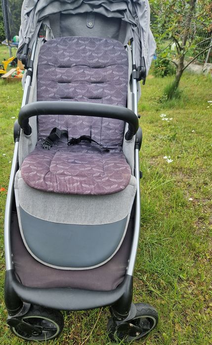 Wózek Baby Design Wave Silver Gray 107 Spacerowy