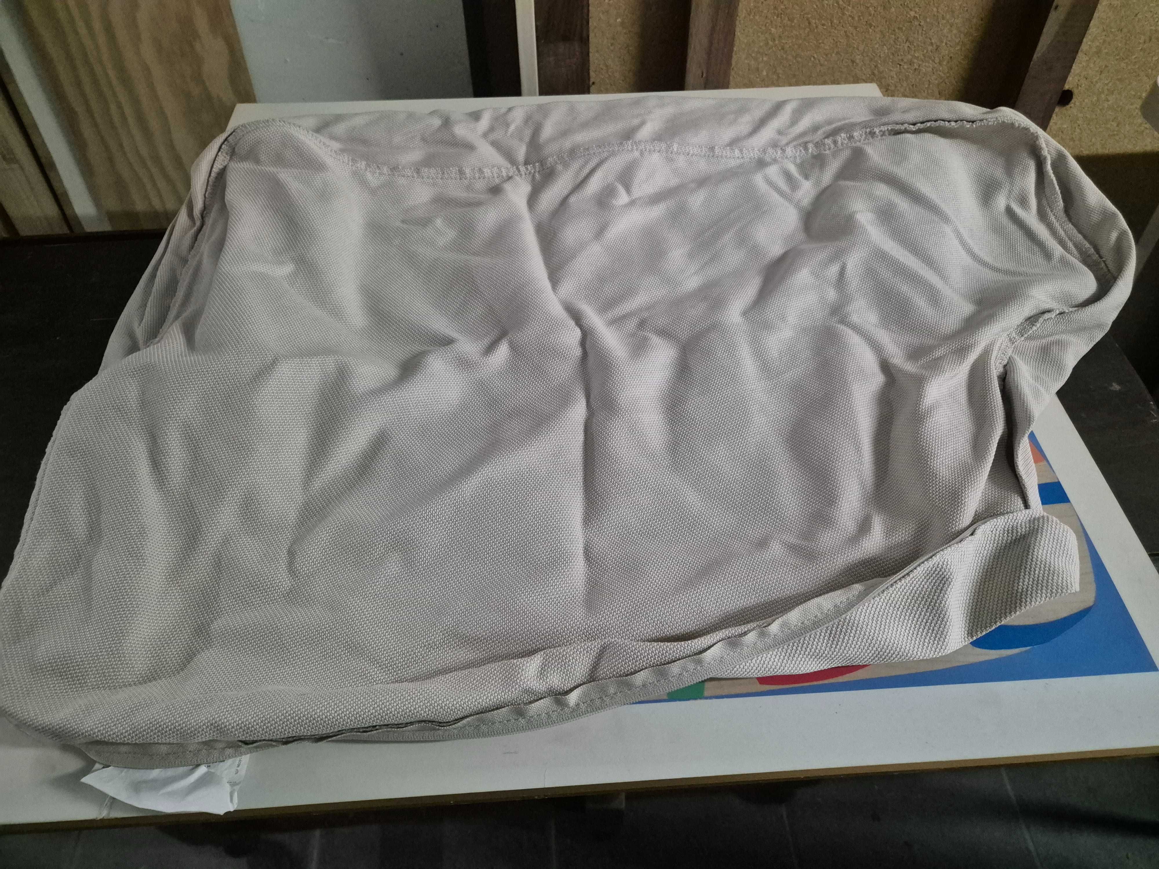 Capa sofa bege EKTORP 2 lugares IKEA