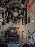 MSI B450-A PRO MAX + Ryzen 5 1600 + 16GB RAM + SSD 128GB M2 SATA
