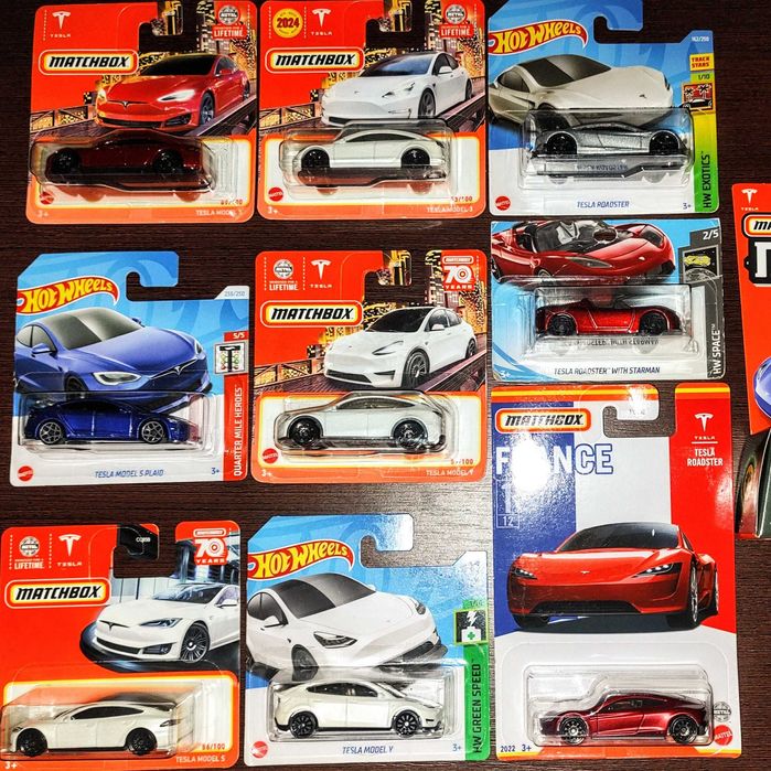 Tesla Hummer Hot Wheels Matchbox нові колекційні моделі