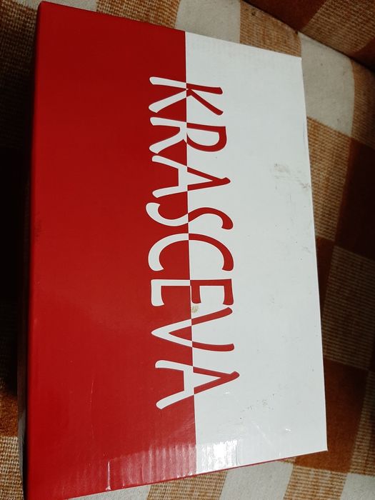 Diamentowe wysokie szpilki Krasceva rozmiar 39 kryształki