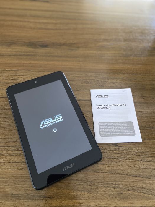 Asus Memo Pad - a funcionar