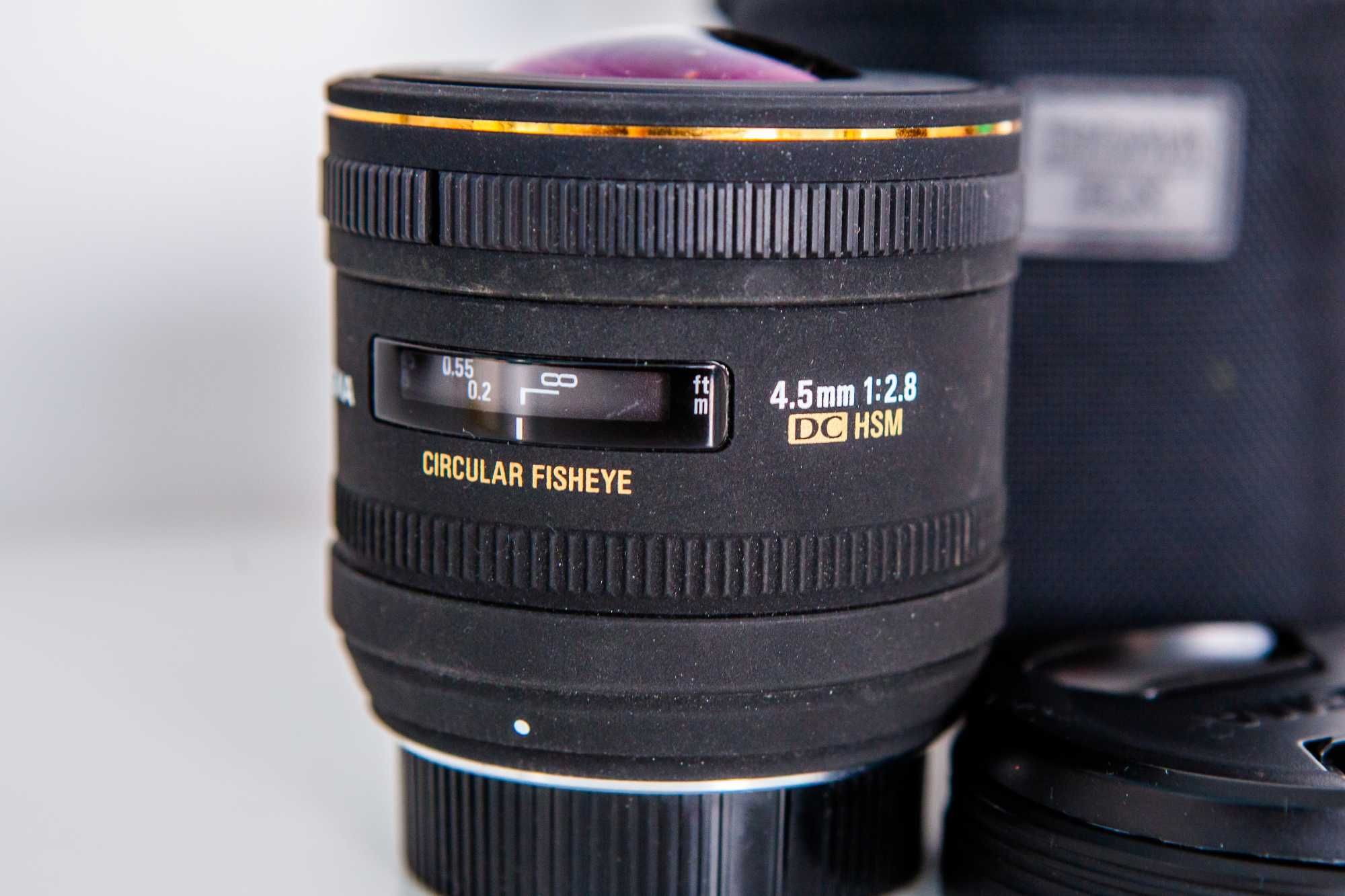 Sigma EX 4.5 2.8 DC HSM Circular Fisheye