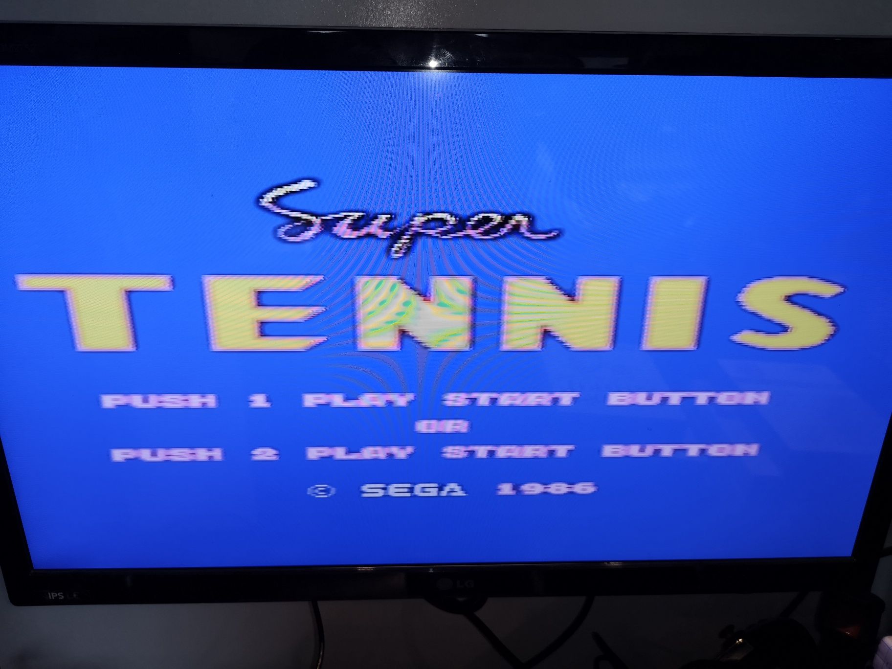 Super Tennis SEGA MASTER SYSTEM gra (w pudełku) testowana