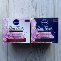 Krem przeciwzmarszczkowy Rose Touch NIVEA zestaw 2x50ml