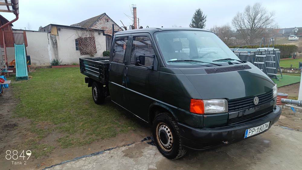 VW T4 2.4 D syncro  Doka 4x4 zamiana zamienię