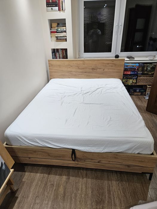 Nord Łóżko z pojemnikiem 160x200